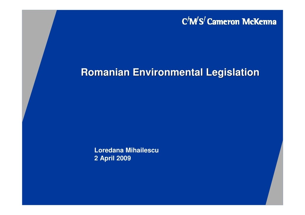 1 Environmental Legislation English 