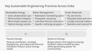 Sustainable Engineering Reddy Environmentally-Sustainable-Engineering-Designs | PPTX