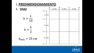 1er. ejemplo de predimensionamiento
