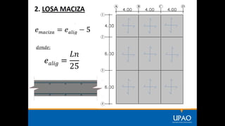 1er. ejemplo de predimensionamiento