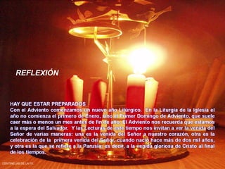 CENTINELAS DE LA FE REFLEXIÓN 