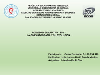 EVOLUCION DEL CINE pptx | PPT