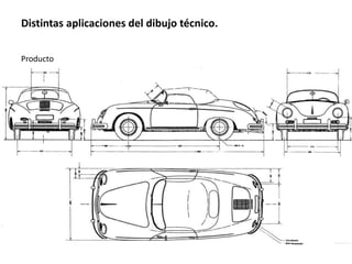 Distintas aplicaciones del dibujo técnico.
Producto
 