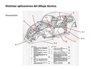 Distintas aplicaciones del dibujo técnico.
Presentación
 