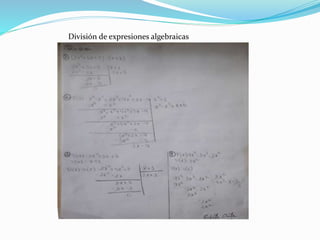 1era unidad expresiones algebraicas