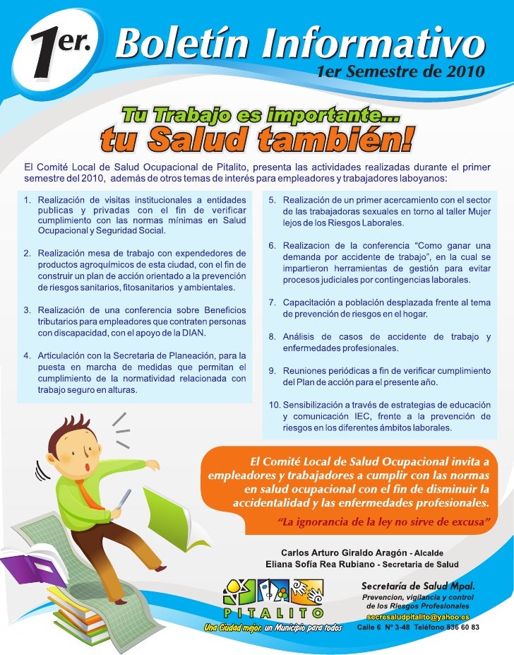 1er boletin informativo