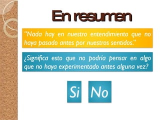 El Empirismo