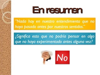 El Empirismo