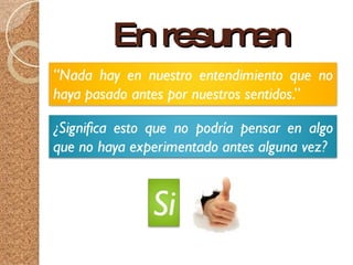 El Empirismo