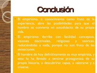 El Empirismo