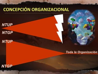 CONCEPCIÓN ORGANIZACIONAL
 