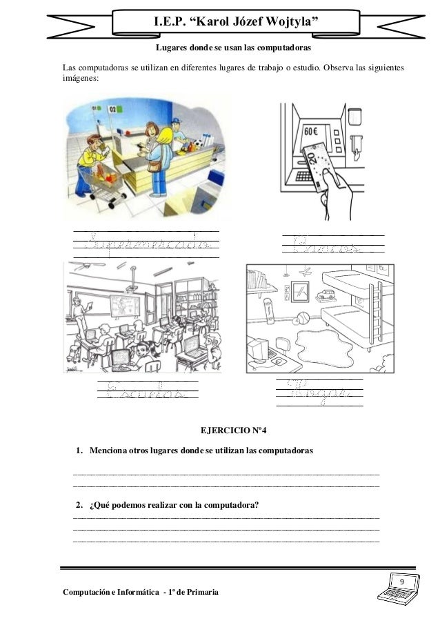 Libro de Computación 1° Grado