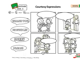 1st
1
Courtesy Expressions
1 2
3 4
 