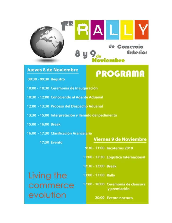 1er Rally de Comercio Exterior