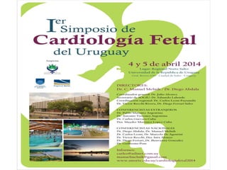 1er simposio cardiología fetal