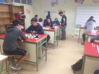 1er torneo ajedrez intercentros