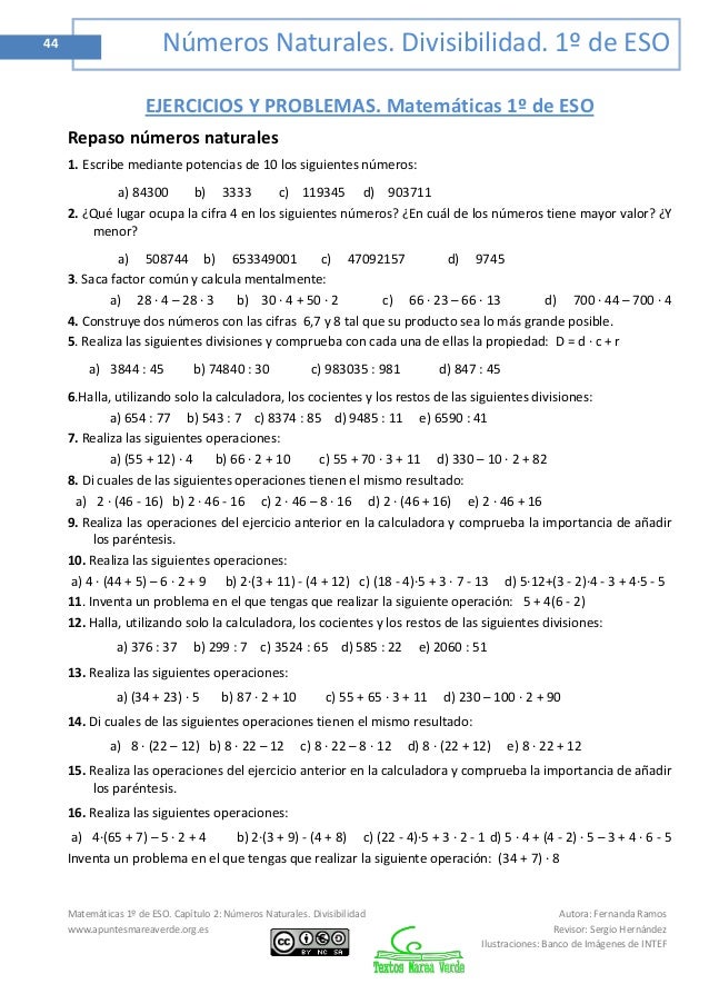 1 Eso Matemáticas Mareaverde Org