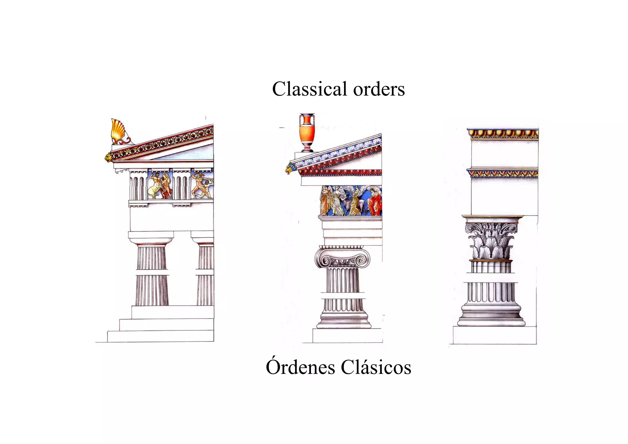 Órdenes Clásicos
Classical orders
 