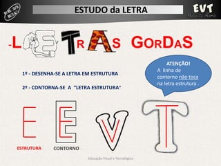 Estudo da Letra