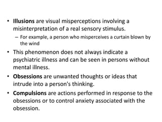 Visual Misperceptions Comprehensive Evaluation of Psychiatric Illness: Assessment and ...