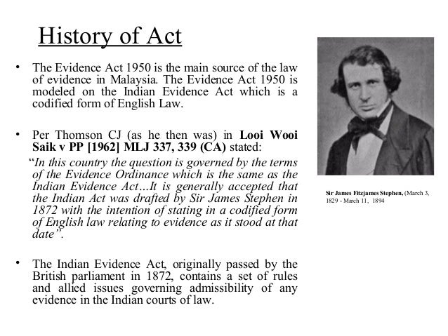 Introduction to Evidence Law