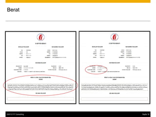 Berat




©2013 FIT Consulting
© 2013 SAP AG or an SAP affiliate company. All rights reserved.   Sayfa 16
                                                                        27
 