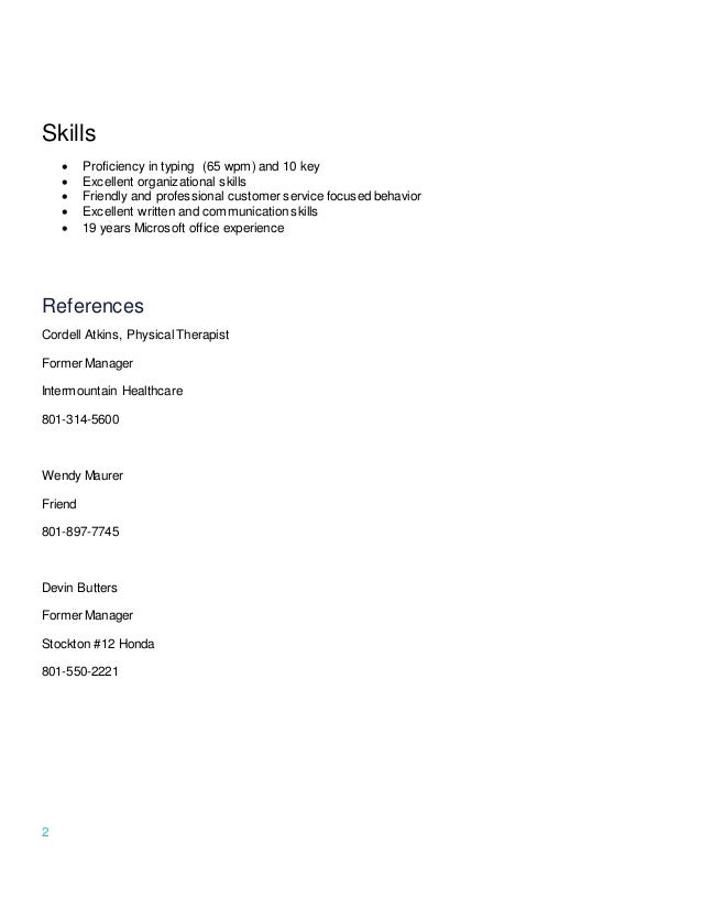 10 key skills on resumes