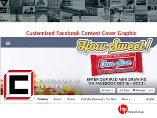 Customized Facebook Contest Cover Graphic
 