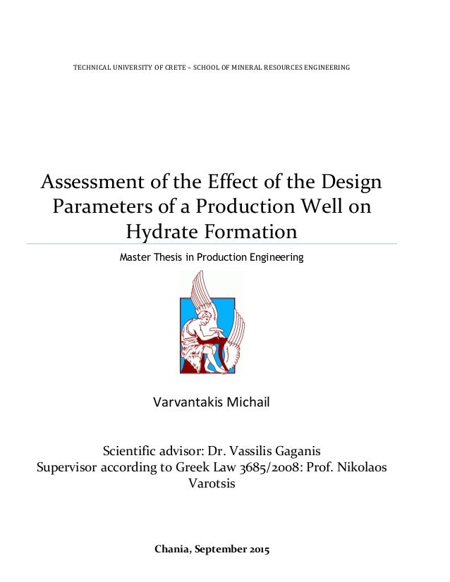 Reservoir engineering master thesis
