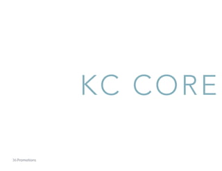 36 Promotions
KC CORE
 
