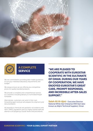 Eurostar Scientific eBrochure