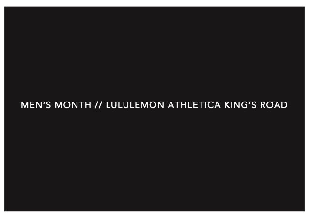 lululemon kings road opening hours