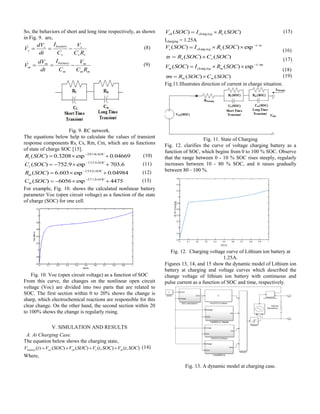 Dynamic Modeling and Simulation of a Lithium Ion Battery | PDF