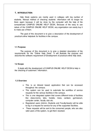 Online Help Desk Pdf