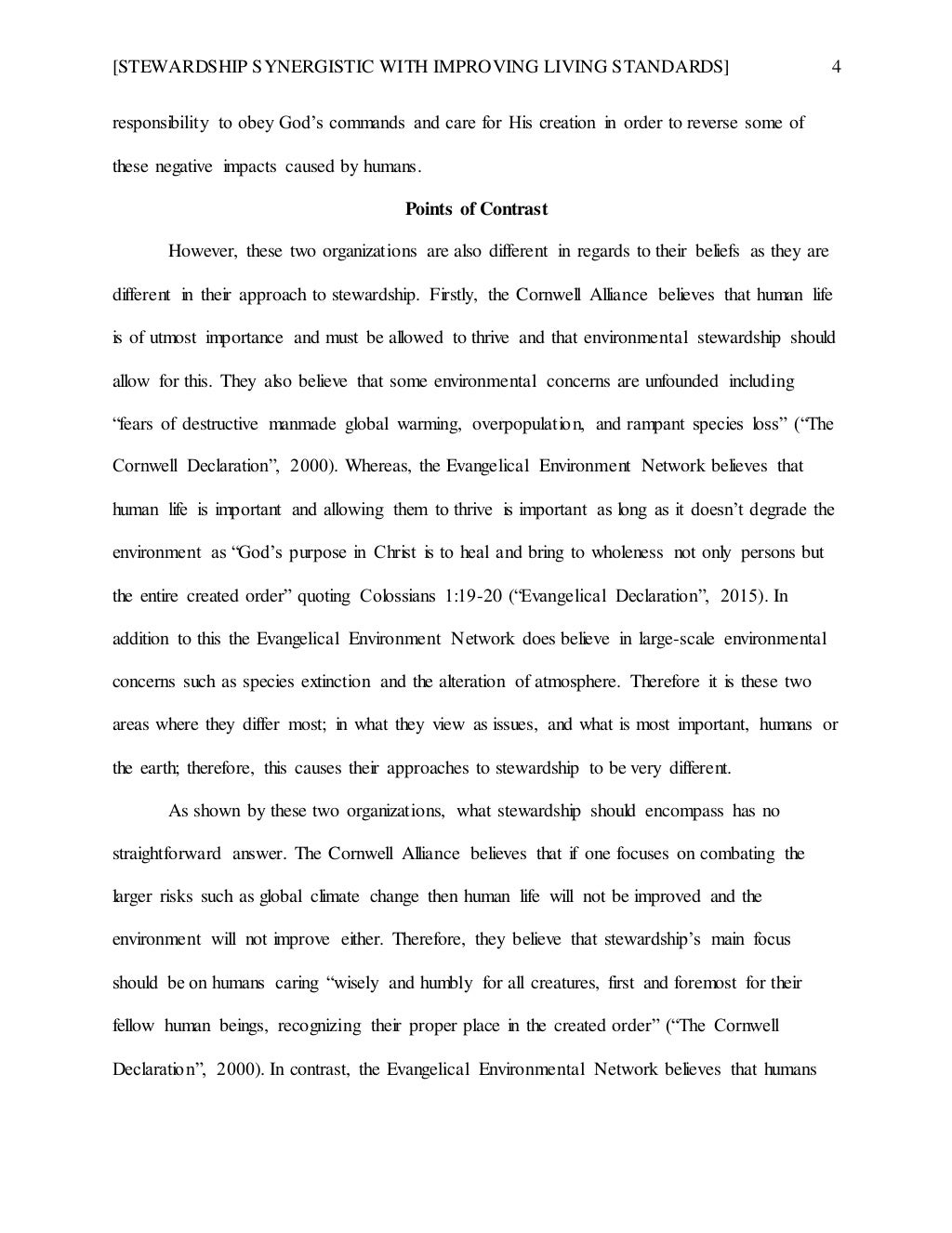 Stewardship reflection paper picture