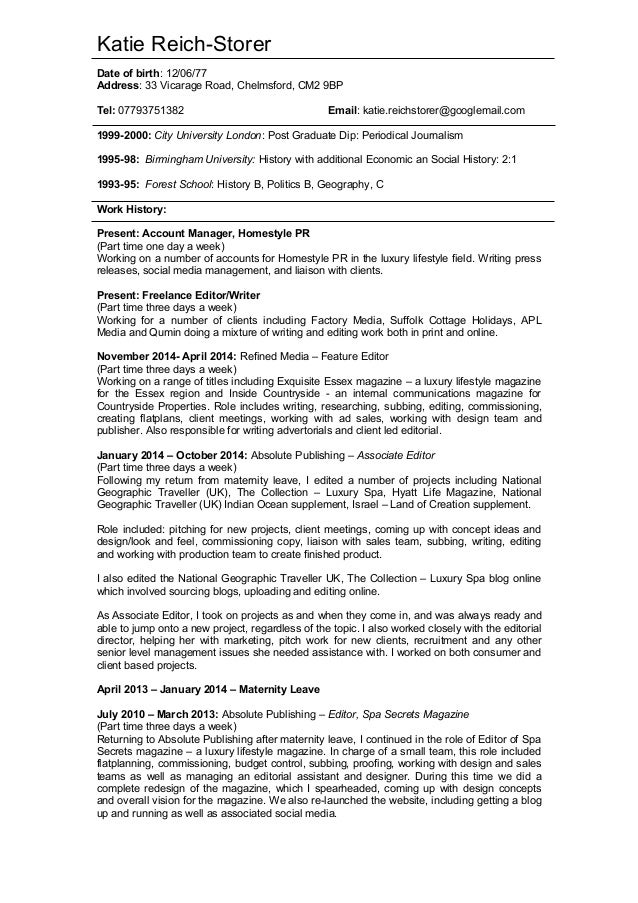 post my cv online