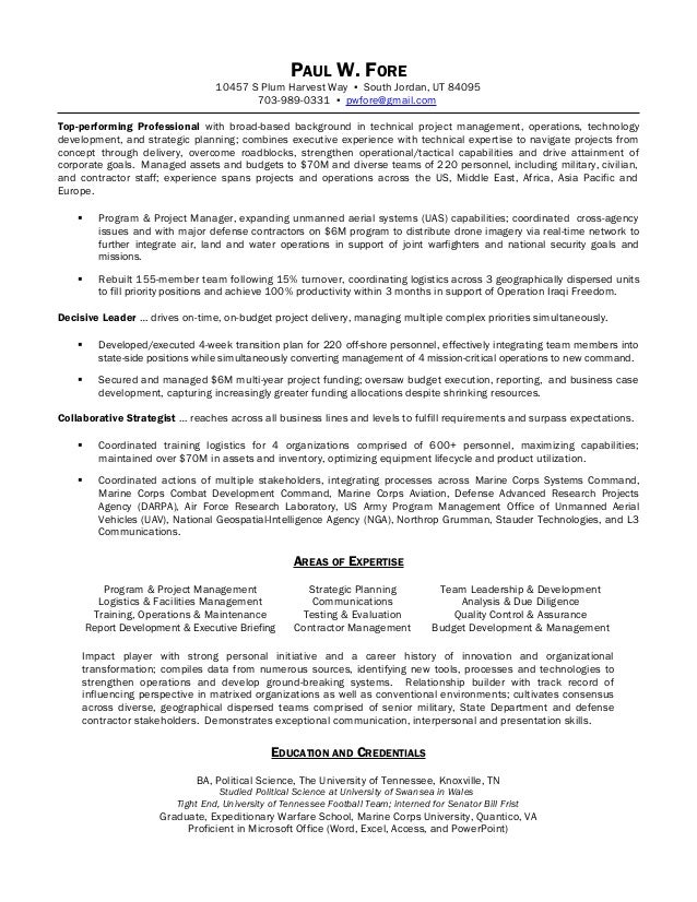 concert experience essay qualification vs