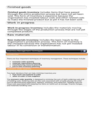 Operations Management