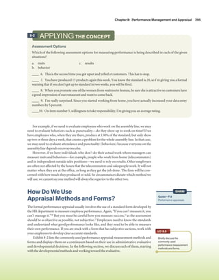Chapter 8 Performance Management and Appraisal | PDF