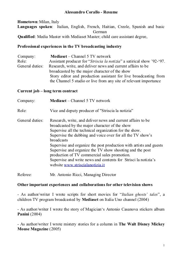cv linkedin alessandro corallo