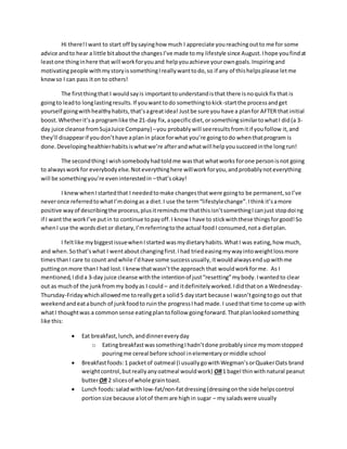 My Fitness Journey Pdf My Fitness Journey Pdf