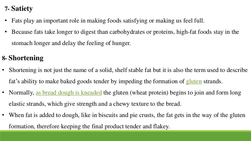 Fats and Oils Structures and Functions