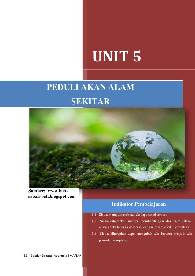 Belajar Bahasa Indonesia Kelas X Semester 2