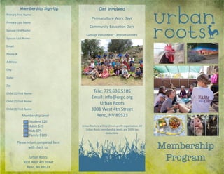 Membership Program Brochure