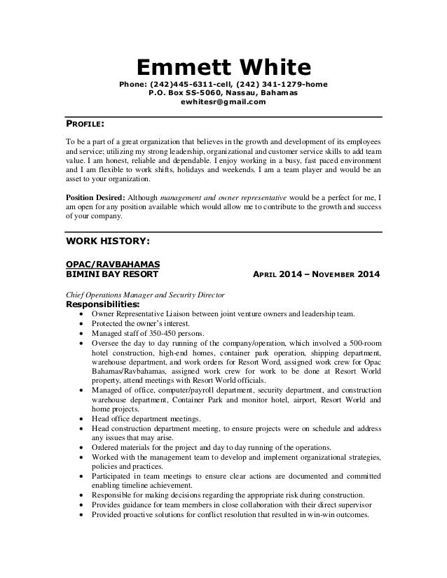 Emmett White Resume Gr