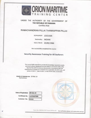 Resume certificate PDF - Resume Certificate 6 320 
