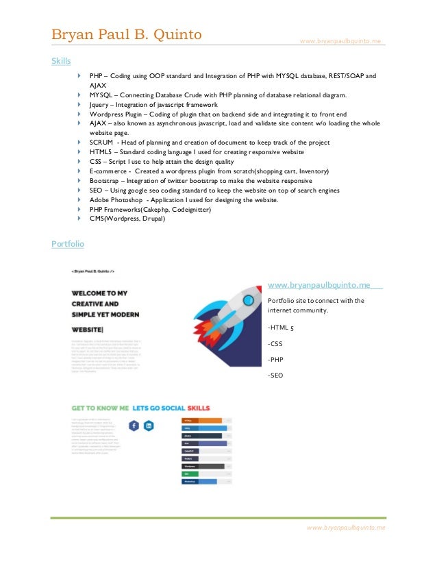 sr web developer resume website developer resume sample
