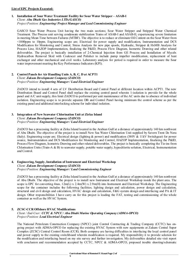 cv engineering manager lead electrical eng rfsiasat hvac design engineer cv