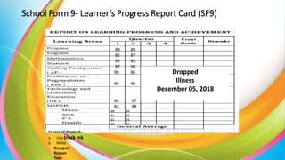 School Form 9 Example 1 final 2019 DO 11 GUIDELINES ON THE PREPARATION AND CHECKING OF SCHOOL ...
