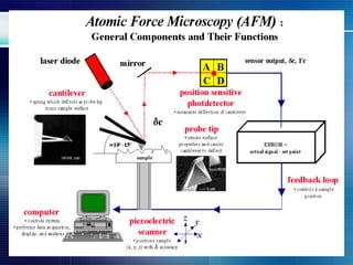 atomic force microscopy AFM | PPTX